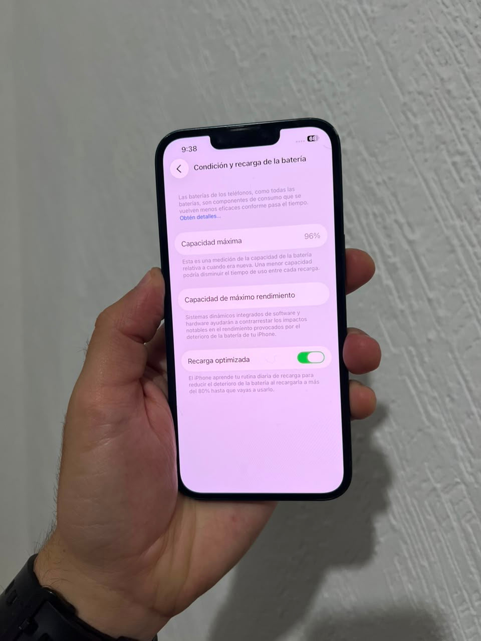 Iphone 13 de 128 Gb azul midnight